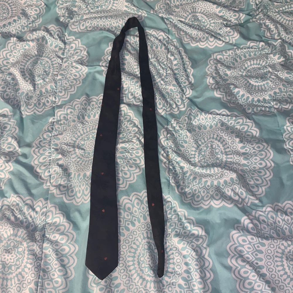 COPY - Black tie with pattern